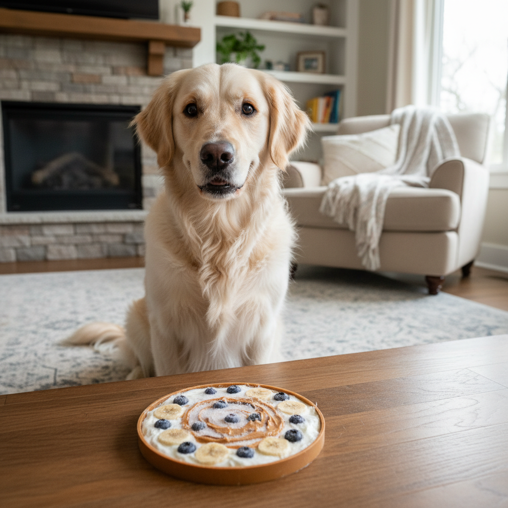 Calm Your Dog: Easy Frozen Lick Mat Recipe